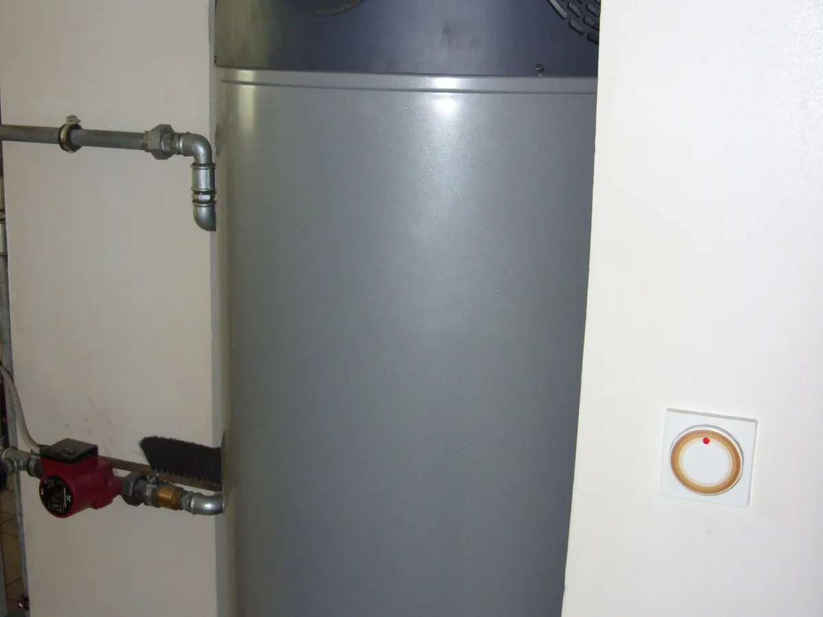 Home mechanical room piping and ductwork